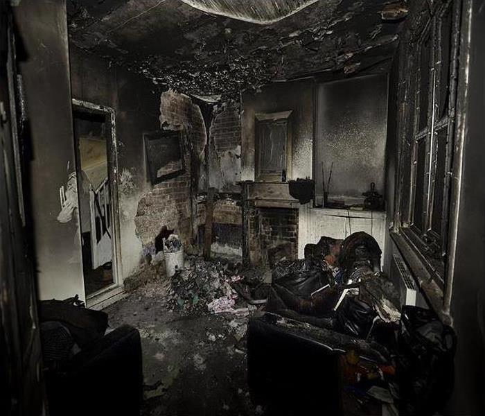 Fire Scorched Room